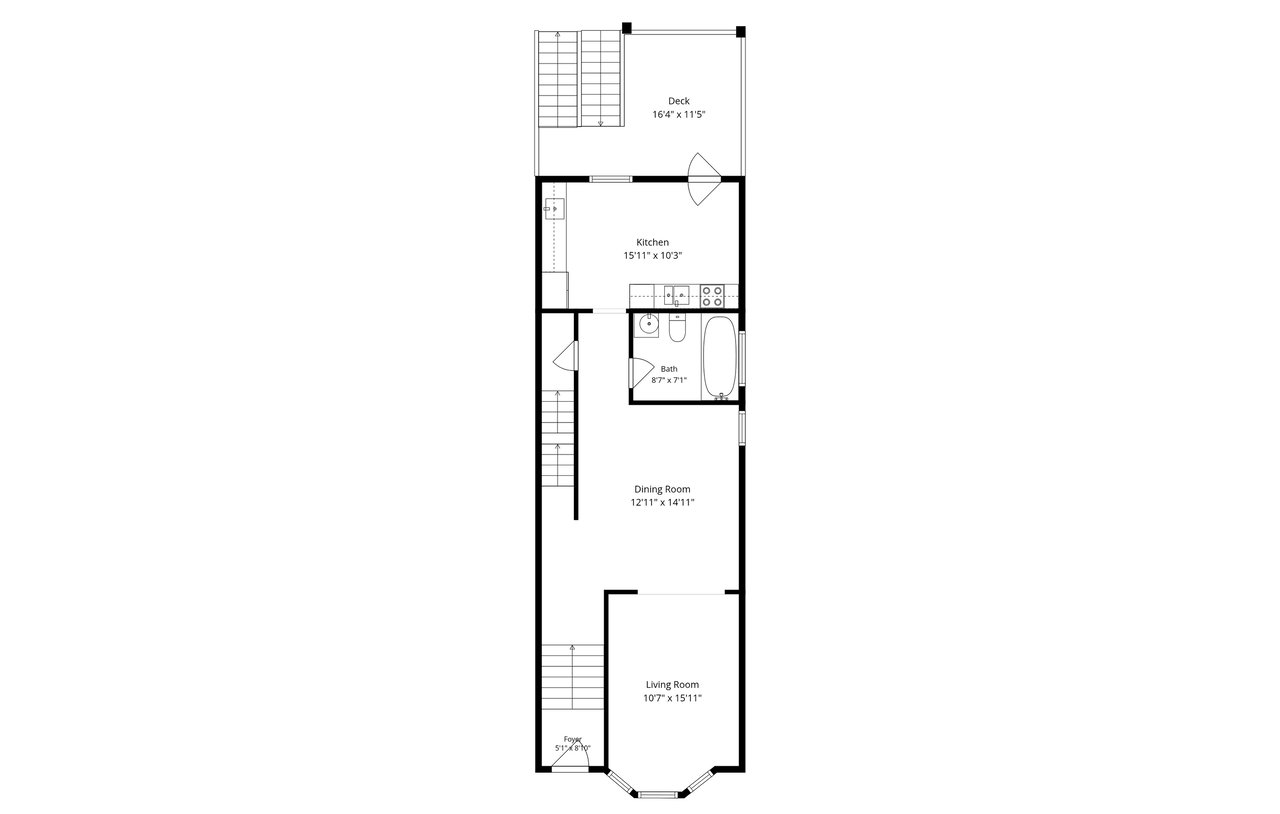 Roscoe Village 3 Bedroom Rowhouse 
