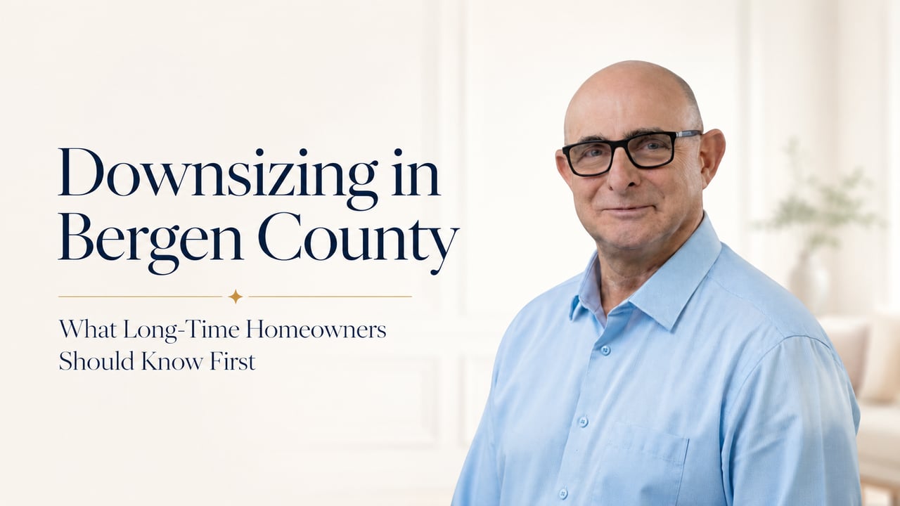 Downsizing in Bergen County: What Long-Time Homeowners Should Know First