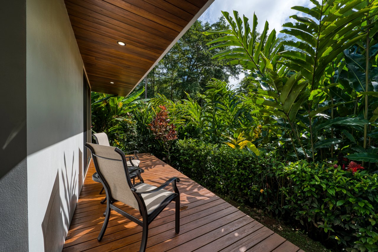 Costa Rican Villa with Whales Tail Views