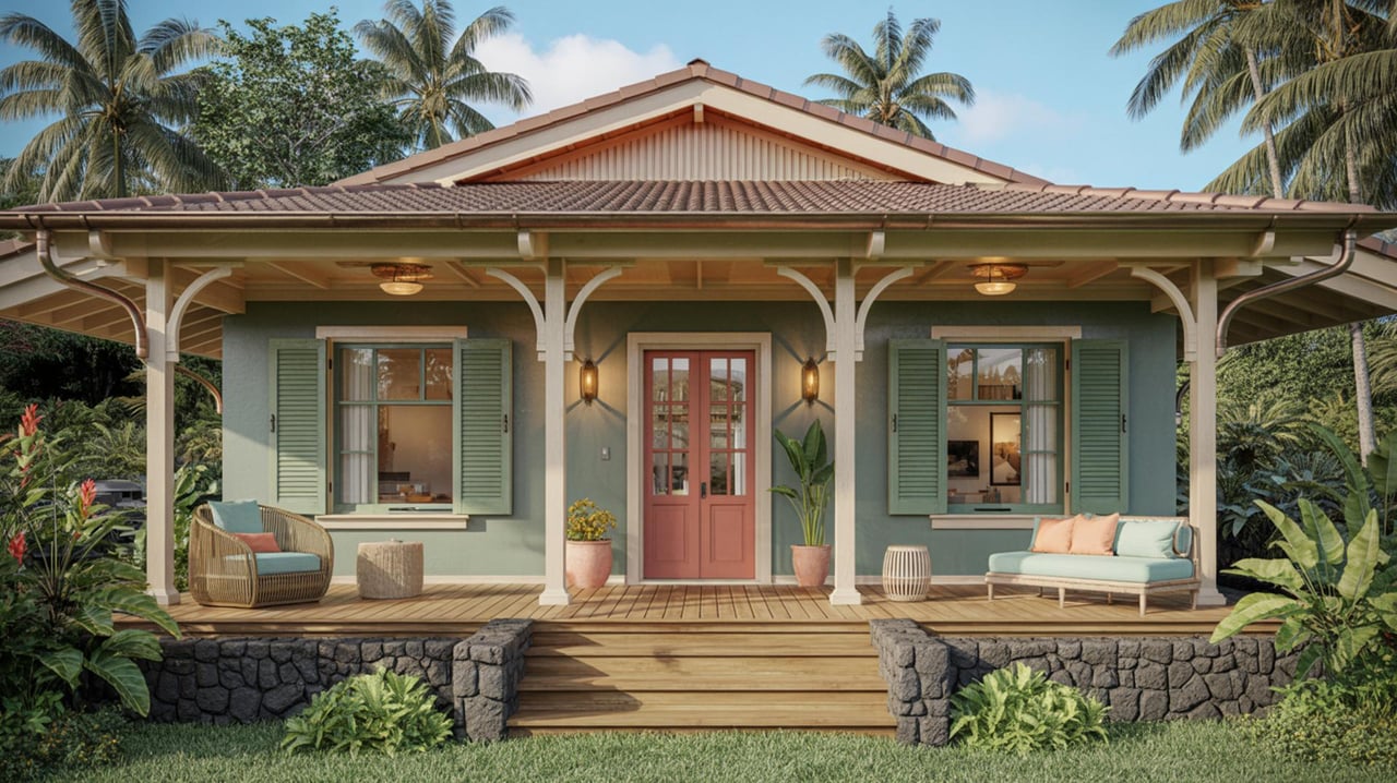 Tropical Paint Palette: Colors That Work Best for Hanalei Homes