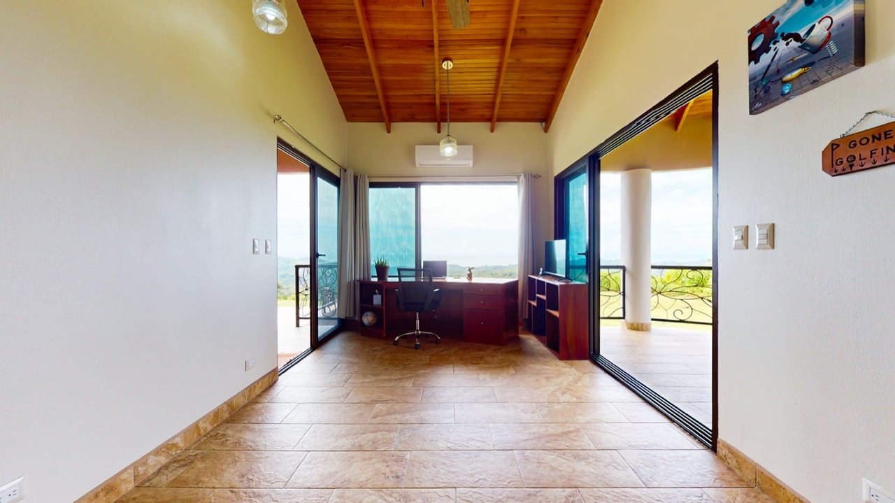 Ocean View home with Stunning Architectural Features in Tranquil Ojochal Hills