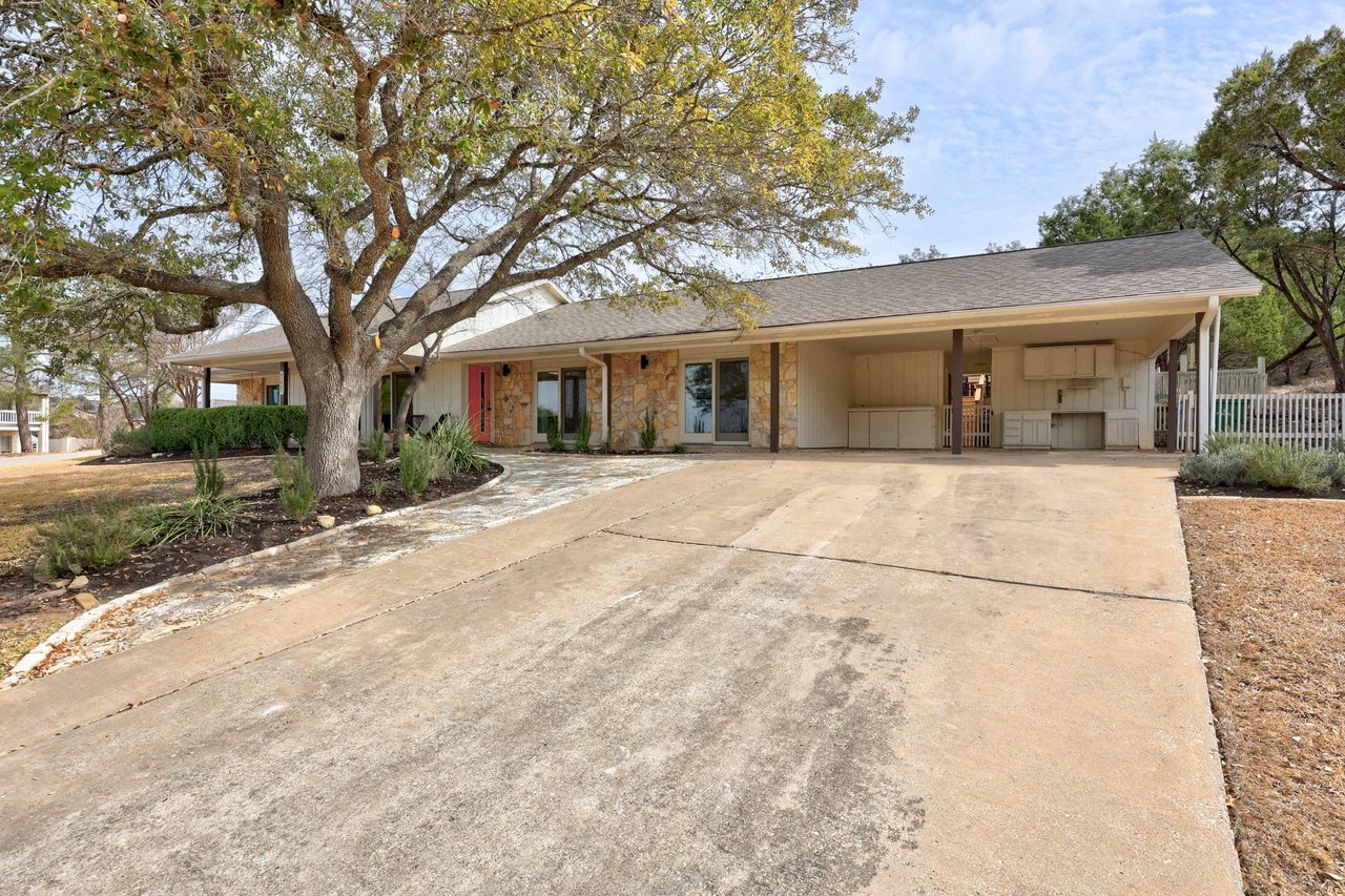 The Ultimate Hilltop Modern Ranch Escape | Upgraded Deck w/ Pool, Panoramic Views, Near Lake Travis and Golf Course