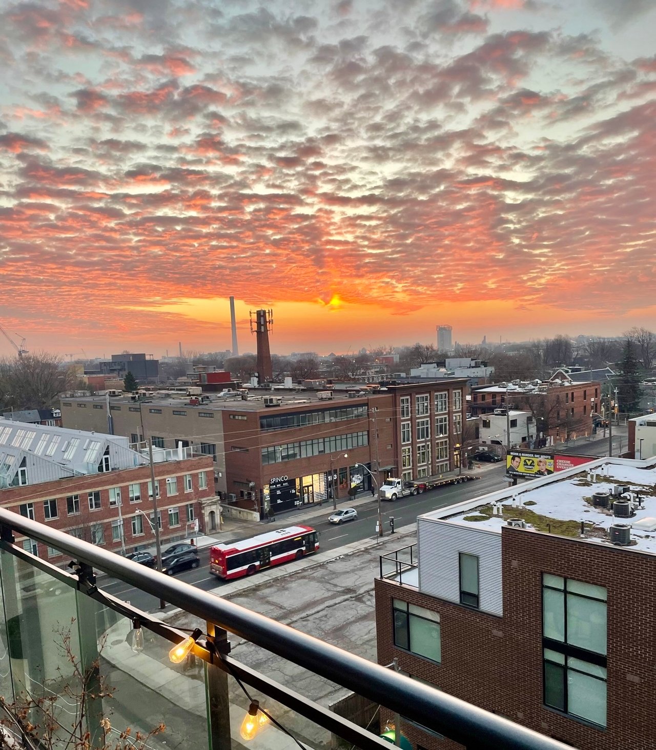 Leslieville Loft Penthouse with Stellar Sunsets