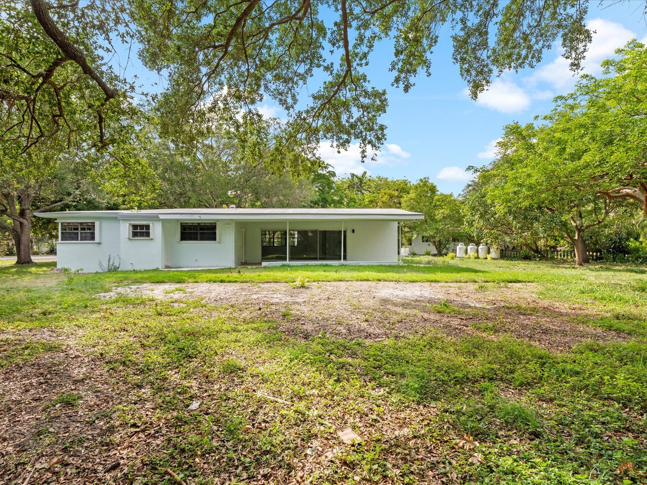 Just Listed in Pinecrest to Live, Renovate, Expand or Build