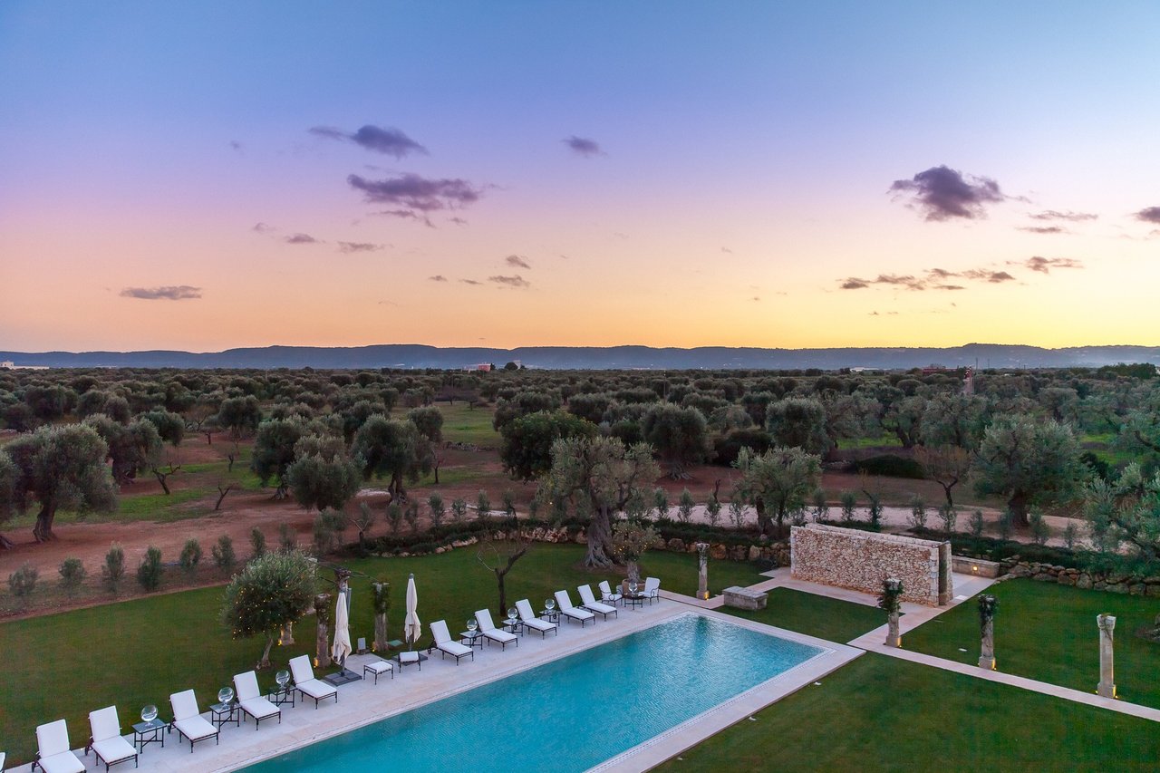 Intimate Villa Surrounded by Olive Trees Near the Town of Fasano
