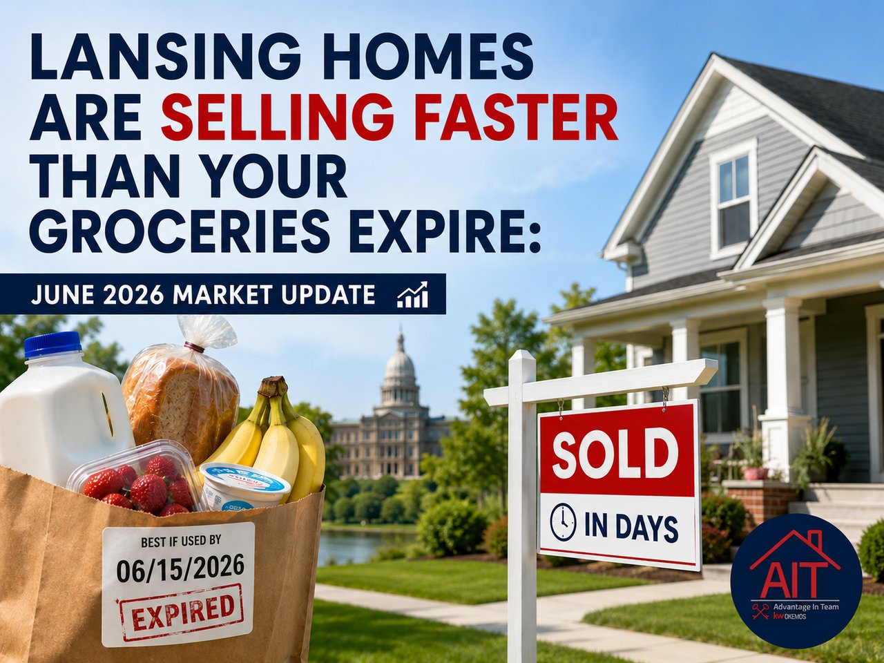 Lansing Homes Are Selling Faster Than Your Groceries Expire: June 2026 Market Update cover