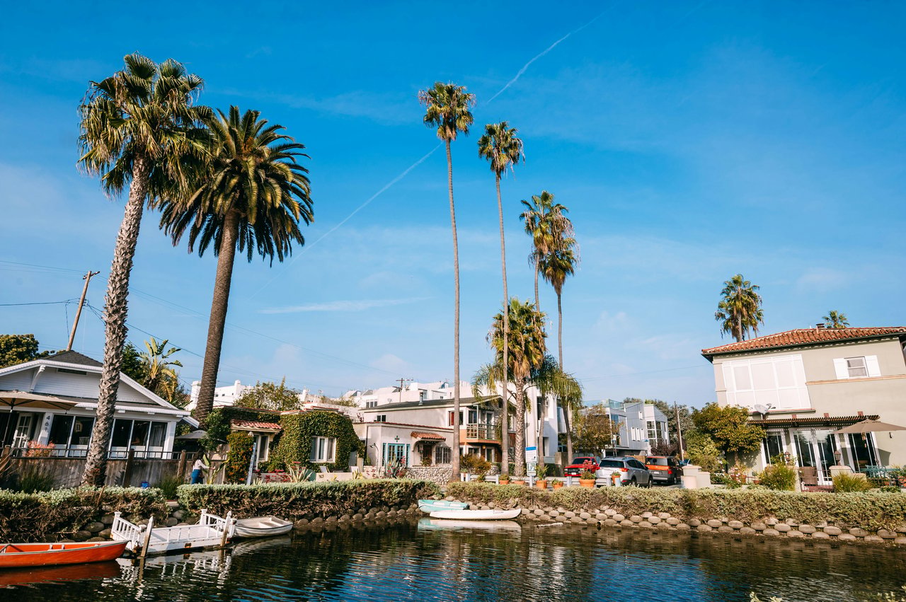 Venice Beach canal houses