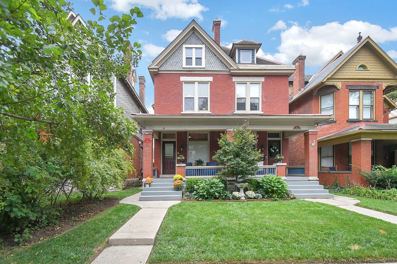 87 W 2nd Avenue: A Sold 1900 Victorian Village Home with Exposed Brick