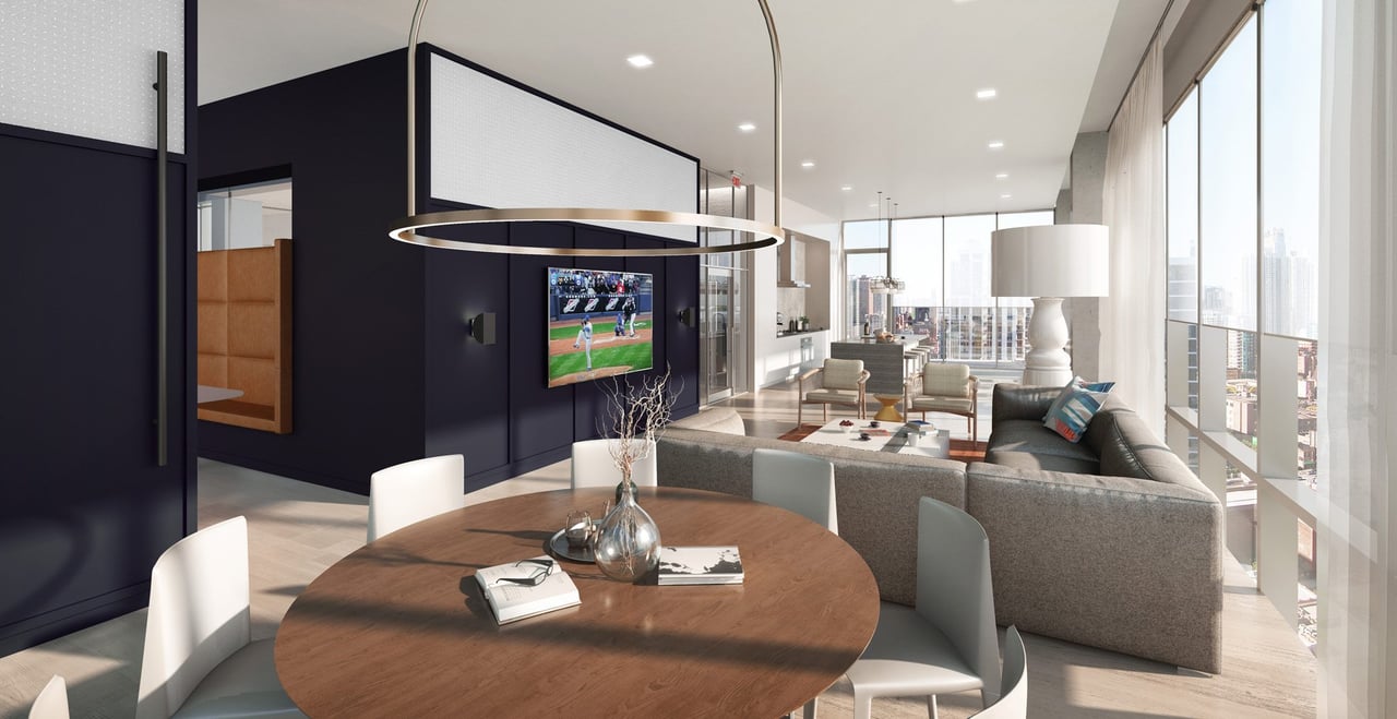 221 w Hubbard photos of building amenities - lounge
