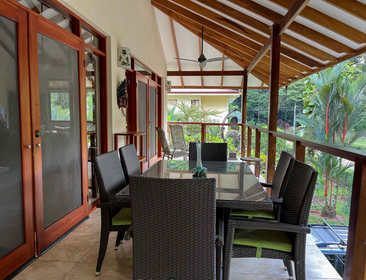 Waterfall Home in Private Community Affordable Jungle Home