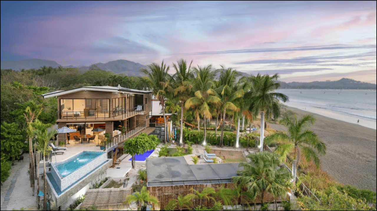 The Sanctuary | Beachfront Property on Playa Potrero