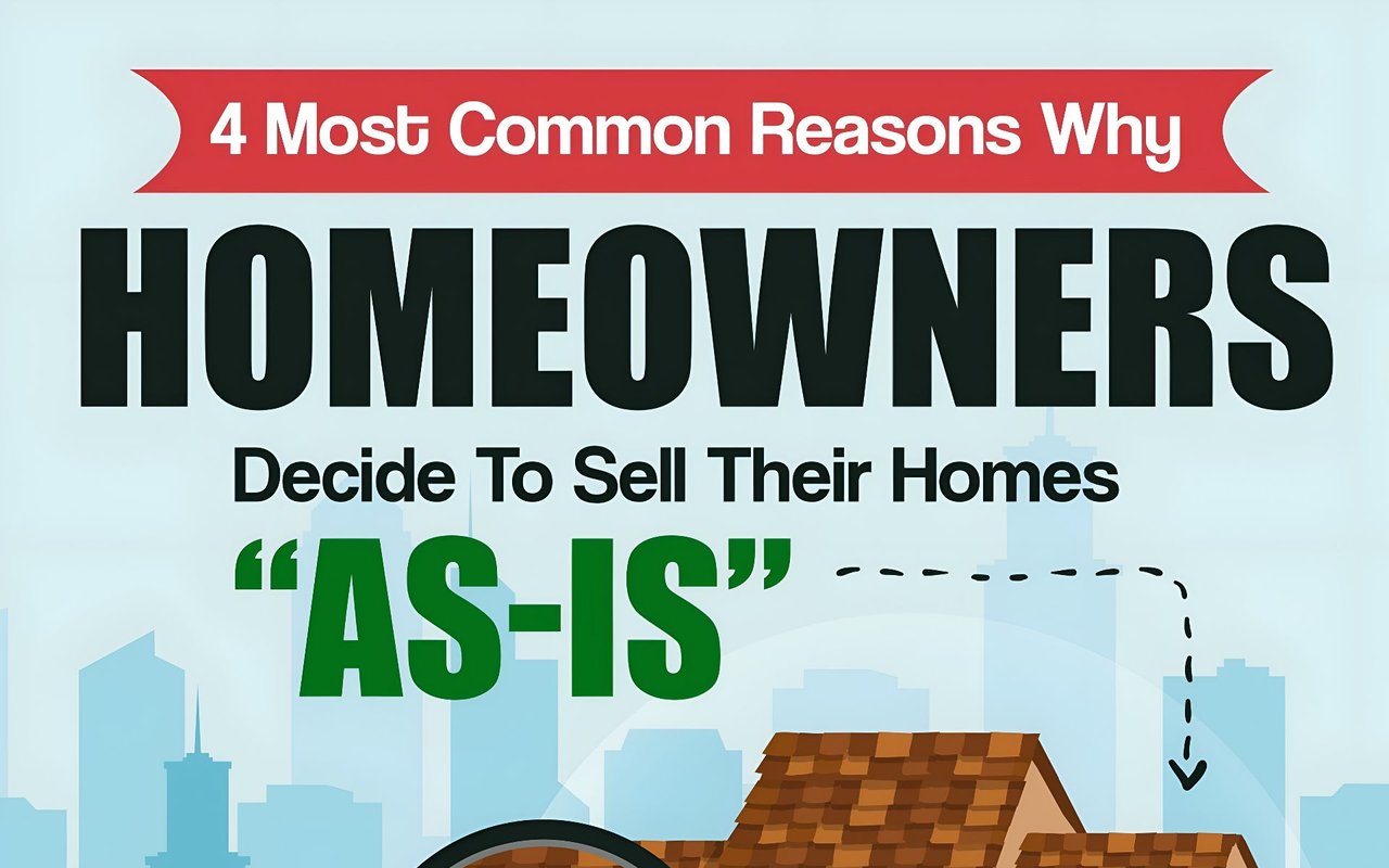 4 Reasons Why Homeowners Decide To Sell Their Homes "As Is"