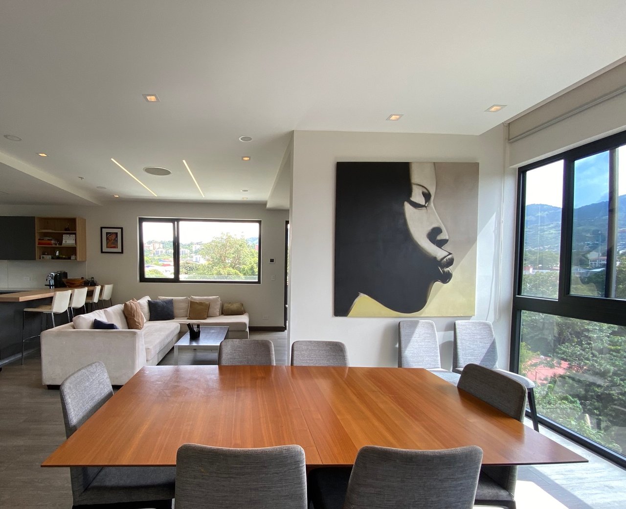 Panoramic Rooftop View Penthouse, Escazu, San Jose
