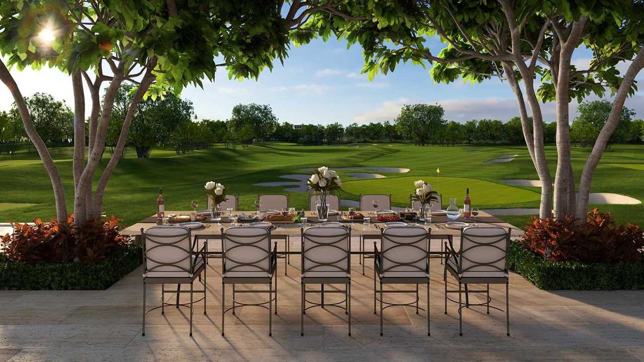 Shell Bay dining terrace 