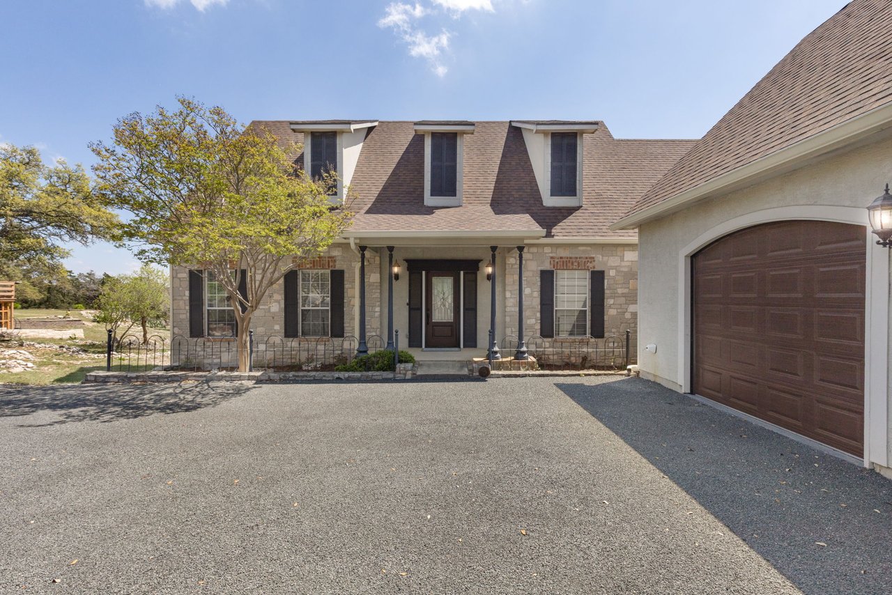 Hill Country Home in Northwest Hills | 3 Bed | 2.5 Bath | ±2,700 Sq Ft | ±0.80 Acres | Kerrville, TX