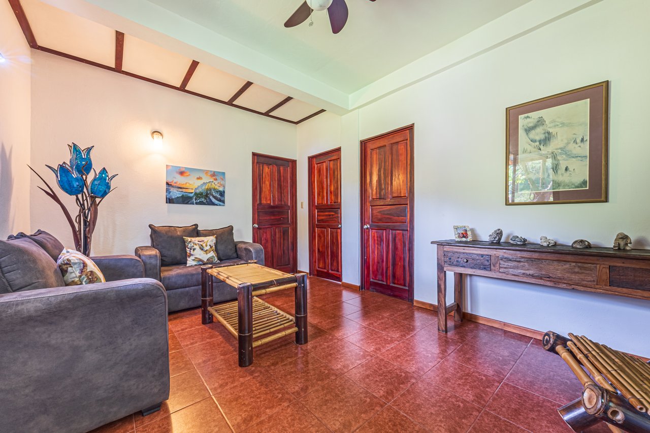 0.50 ACRES – 5 Bedroom Riverfront Modern Home, Walking Distance To Dominical!!!