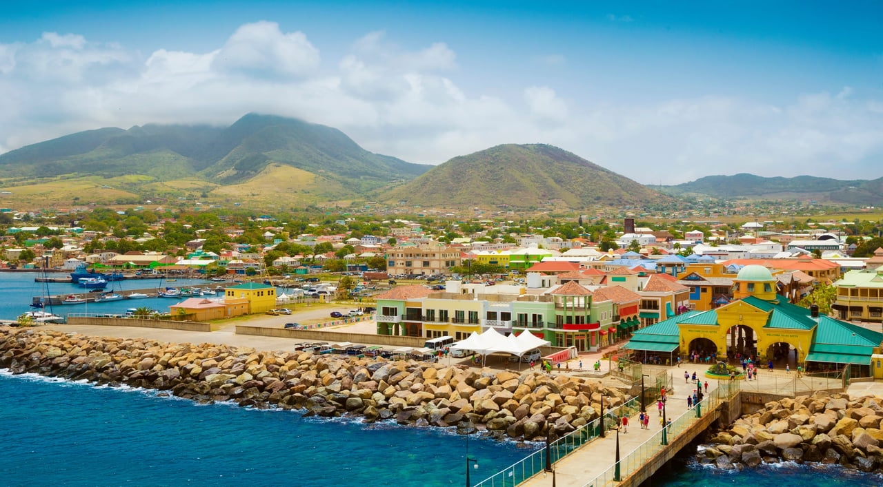 Port at st. Kitts