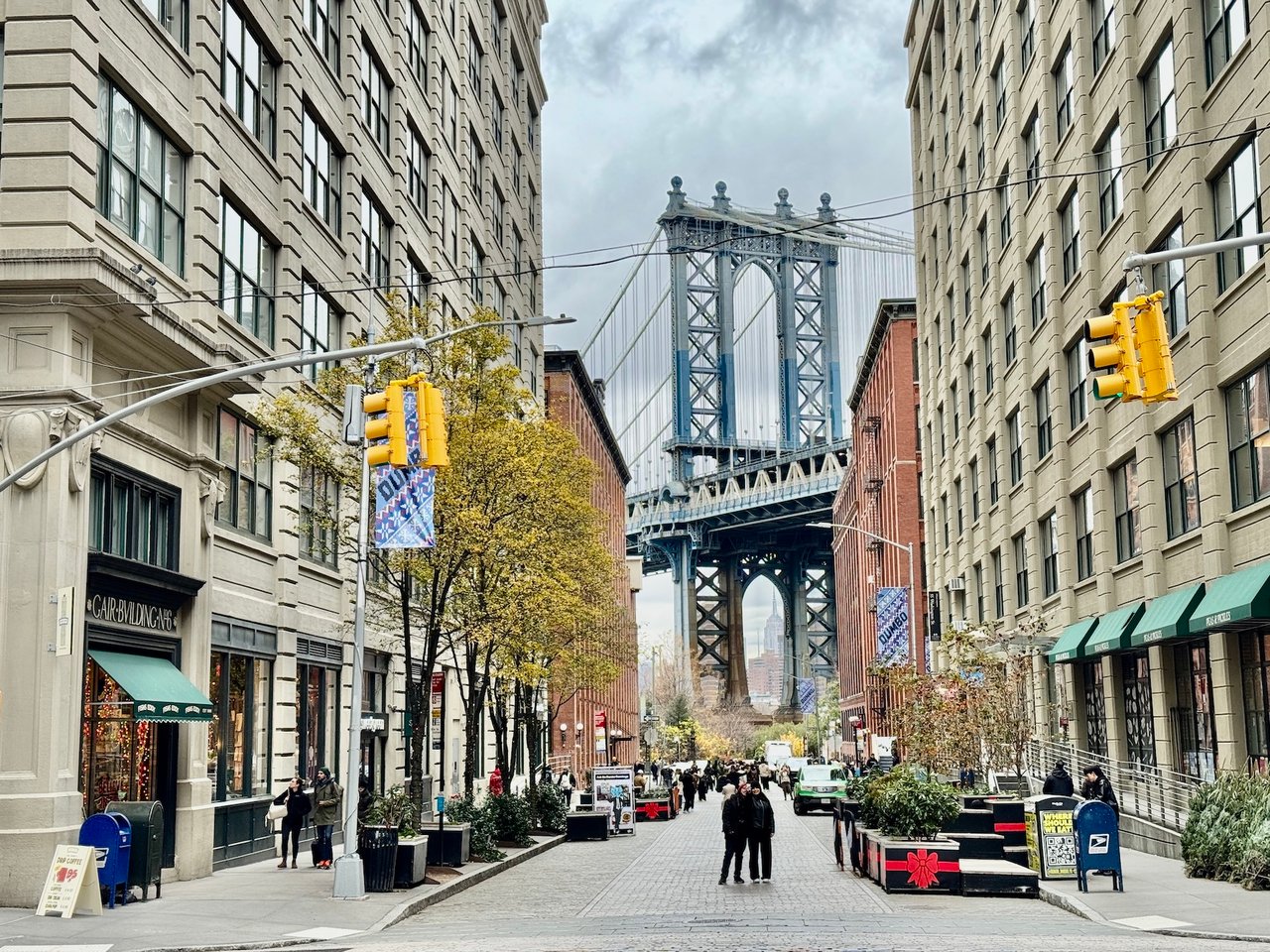 Williamsburg Bridge viewed from Brooklyn, New York City. Photo by Rihards Gederts.