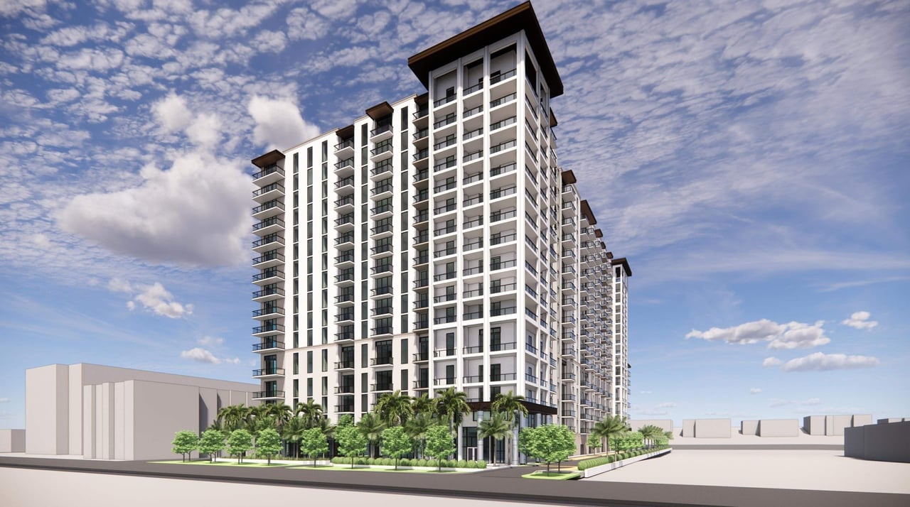 August 2025 | 334-Unit Apartment Project Breaks Ground Near Brightline Aventura