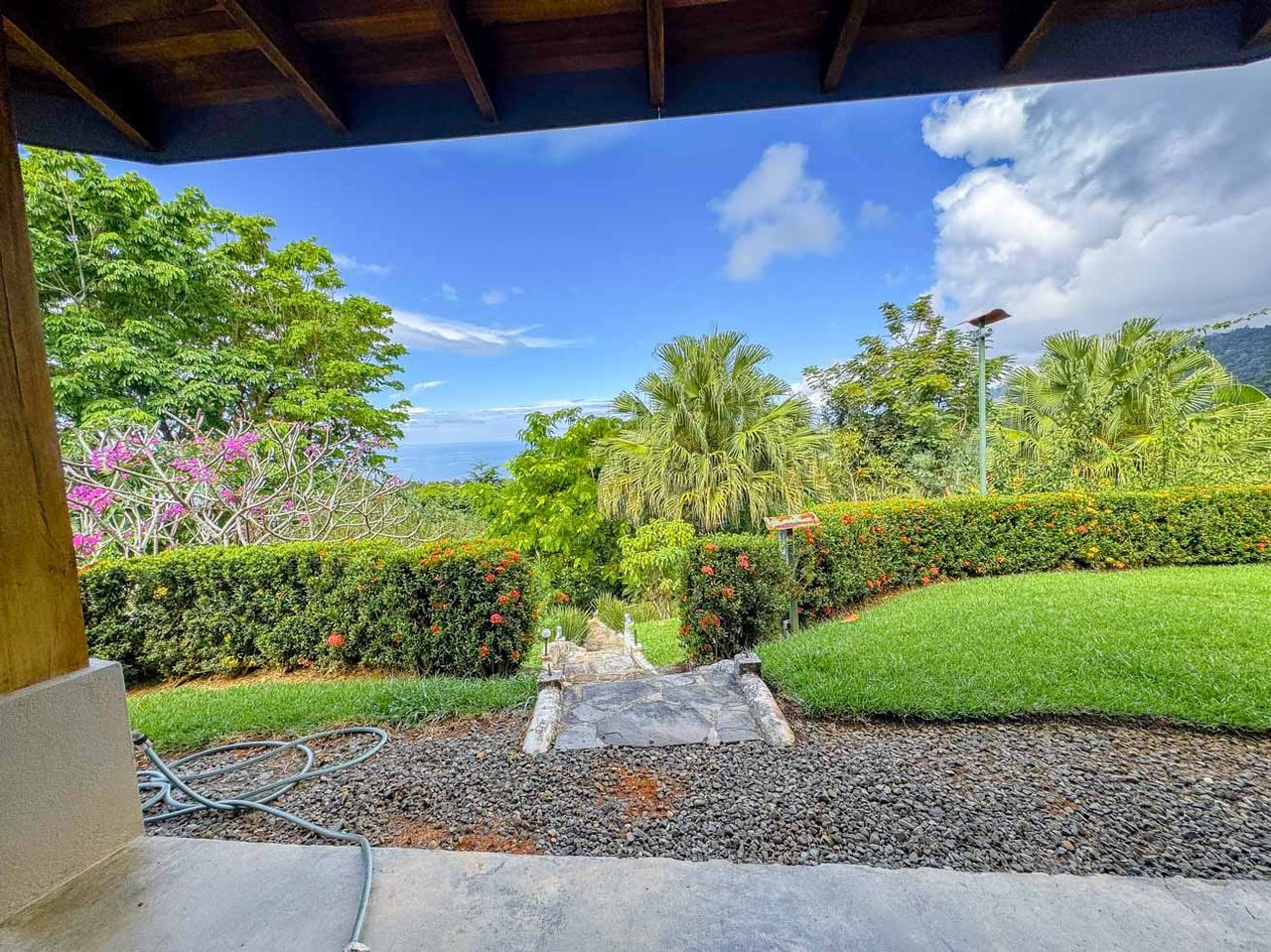 Ocean, Jungle & Mountain View Home in Ojochal | Protected Jungle Setting