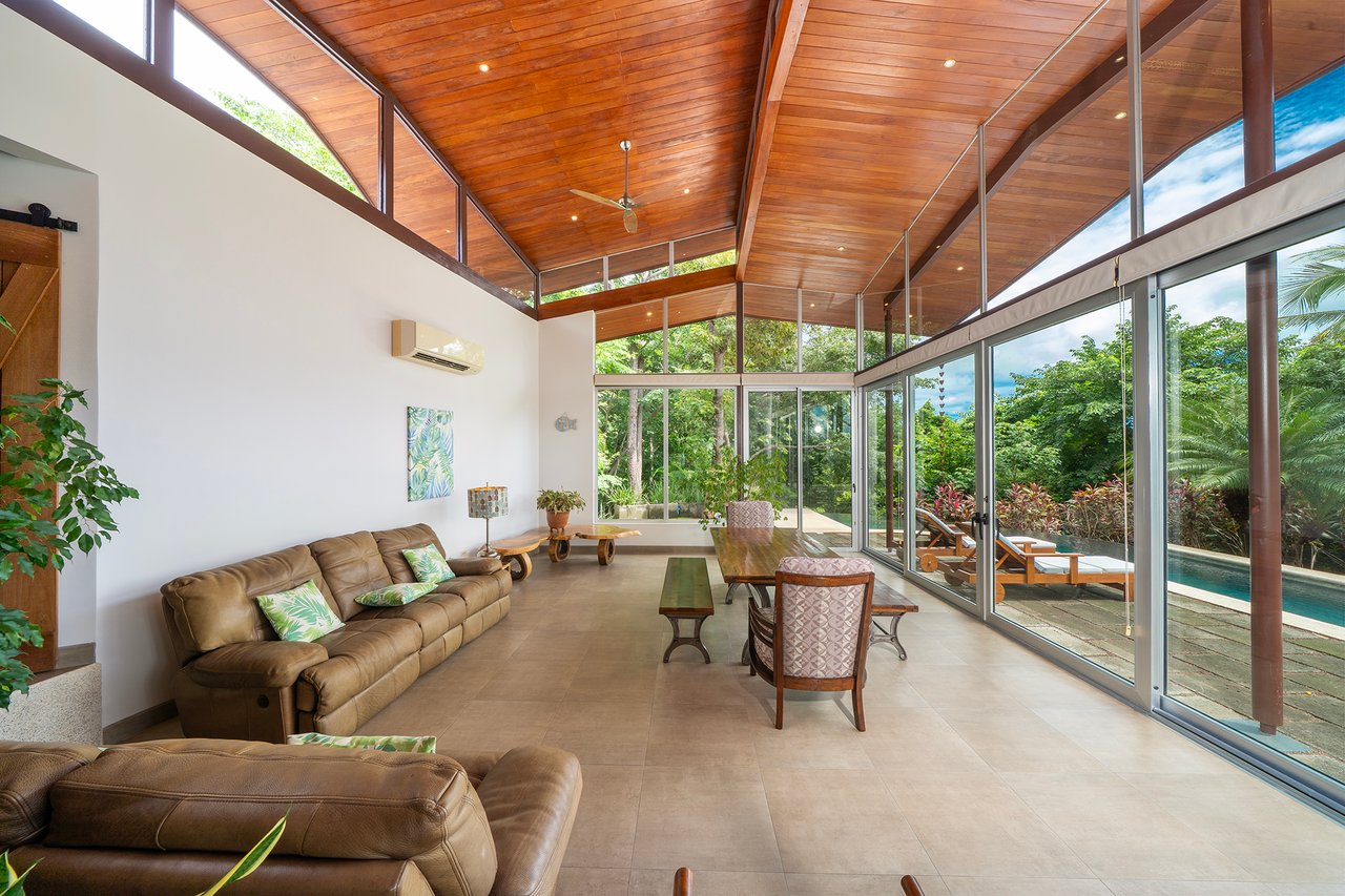 V-Sylvie Rancho Villa | Tropical Villa with Pool and Panoramic Views near Tamarindo