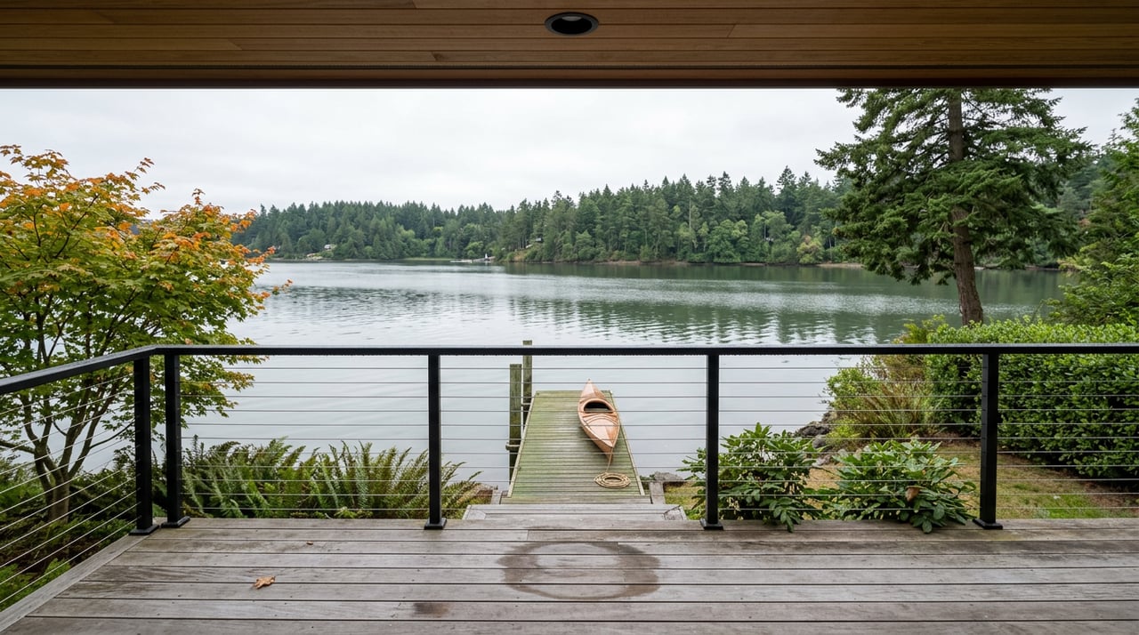 Eagle Harbor's August Clock Runs on Everything But the Water
