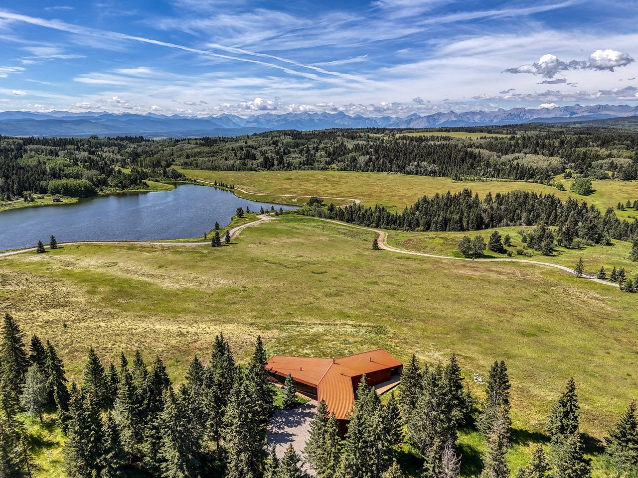 Architectural Luxury Home in Alberta's Foothills Near Canmore & Calgary