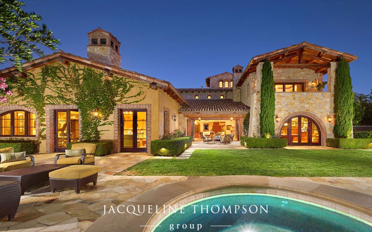 Jacqueline Thompson Sells Off-Market Tuscan-Influenced Custom Shady Canyon Estate