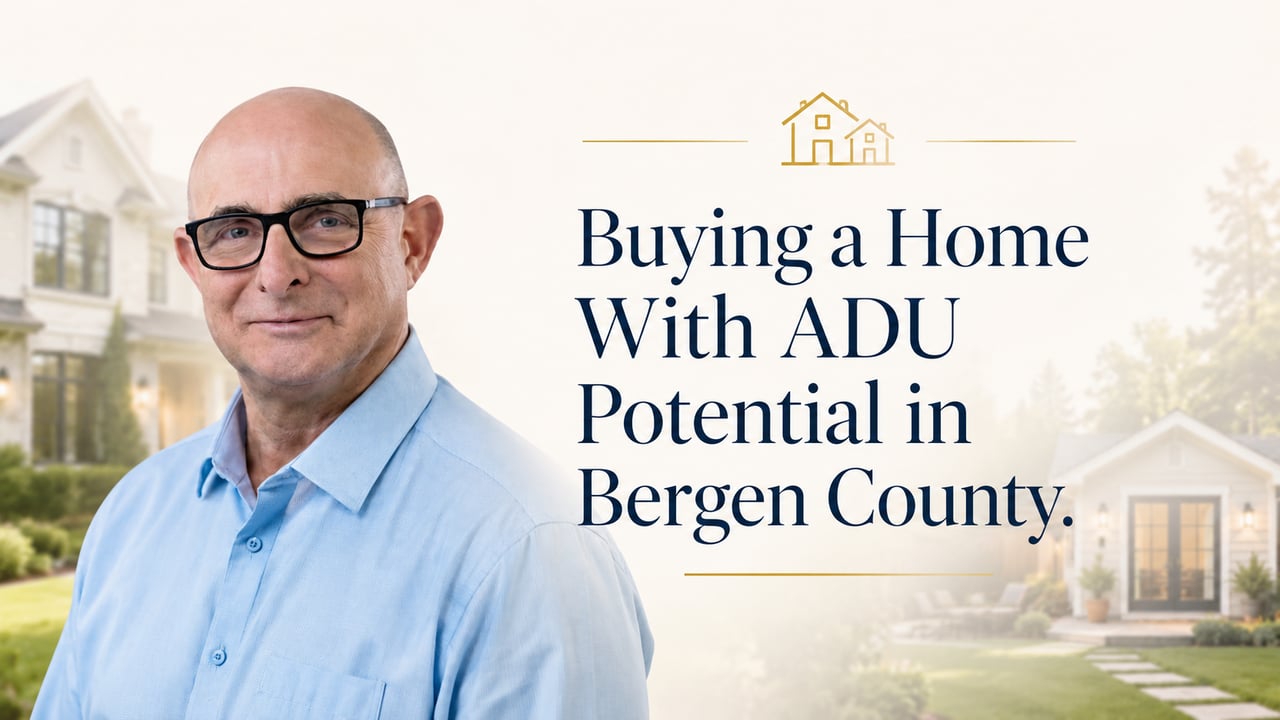 Buying a Home With ADU Potential in Bergen County