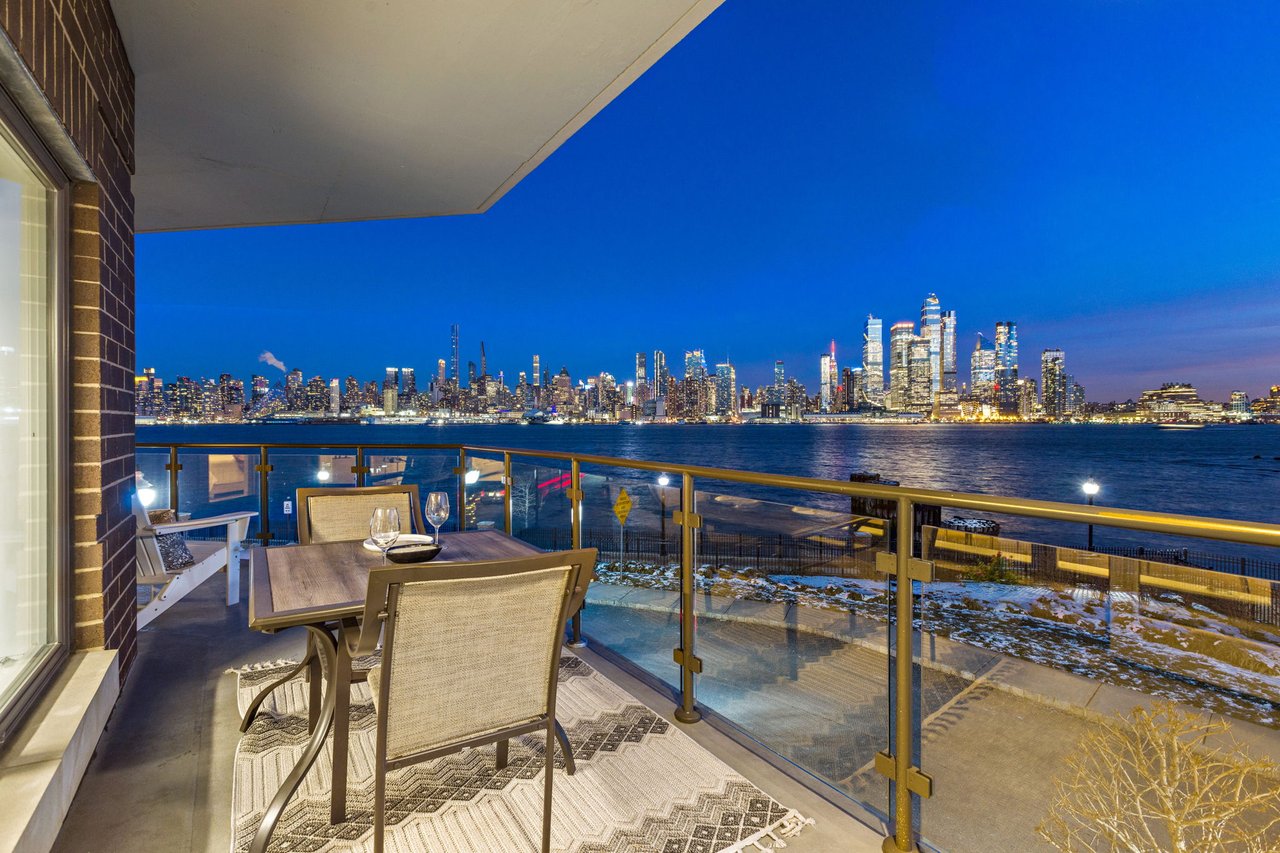 Southeast Facing Balcony with New York Views