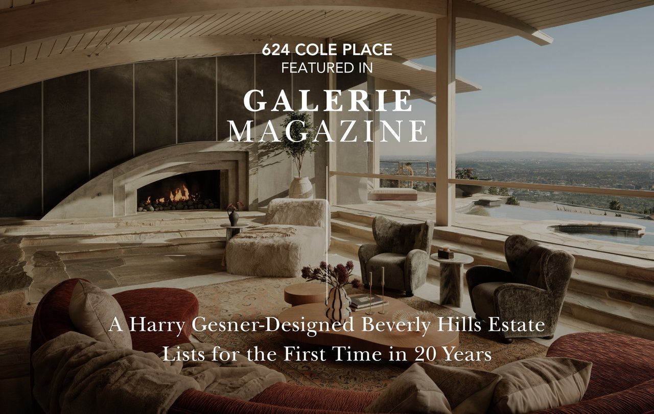 A Harry Gesner-Designed Beverly Hills Estate Lists for the First Time in 20 Years