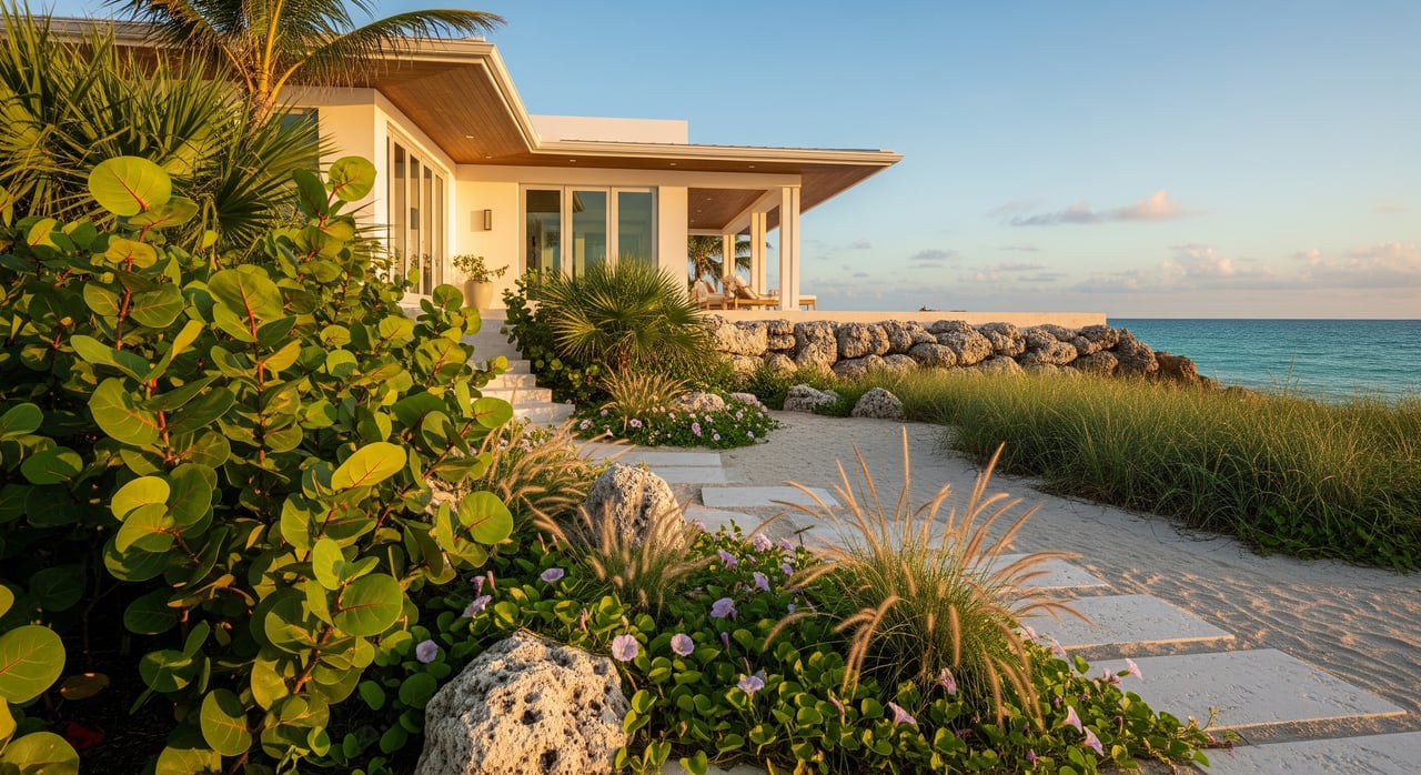 Native Landscaping for Key Biscayne Beachfront Homes