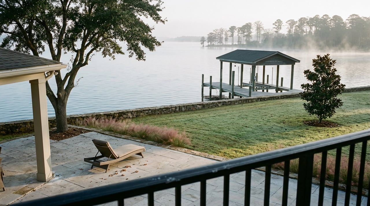 In Towne Lake, the Word "Waterfront" Is Doing Three Different Jobs