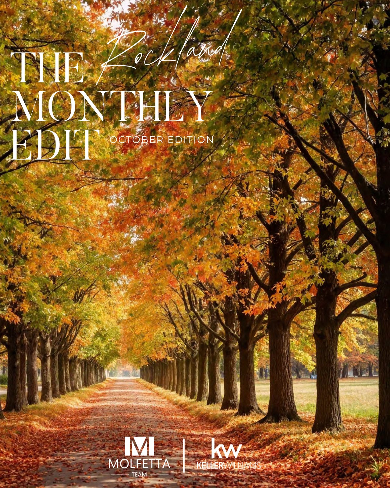 The Rockland Monthly Edit, October edition, from the Molfetta Team.