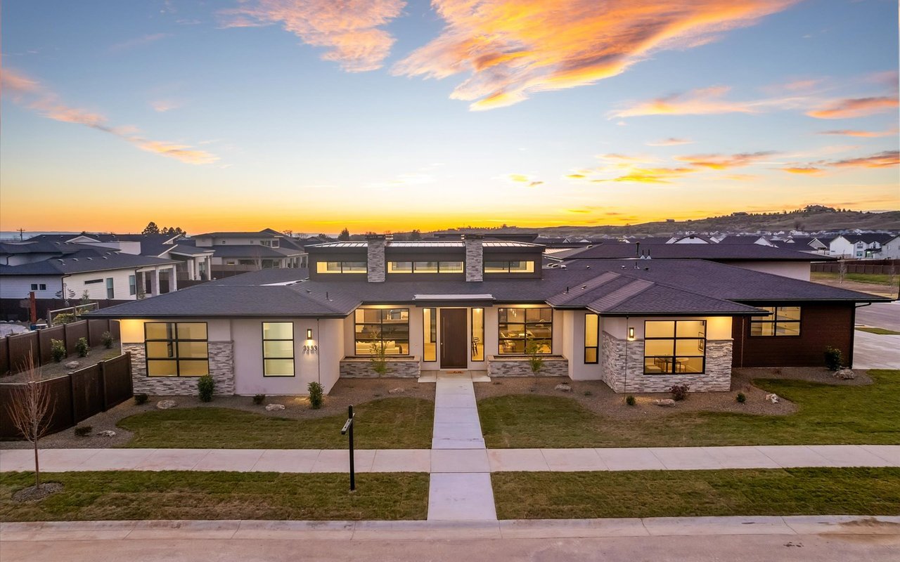 New Construction Home With Volcano Granite Island