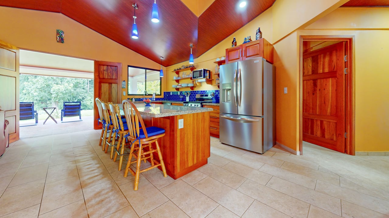 Contemporary Ojochal Retreat with Two Acres, Pool & Stream Access