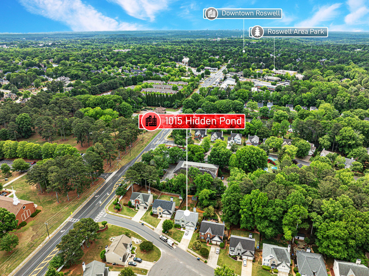 A Fresh Start in Hidden Pond: Discover 1015 Hidden Pond Lane in Roswell