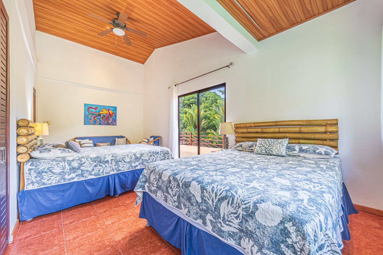 0.50 ACRES – 5 Bedroom Riverfront Modern Home, Walking Distance To Dominical!!!