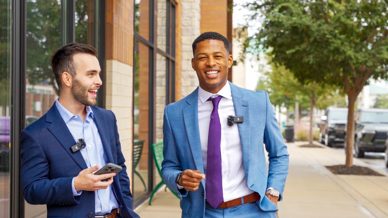 Sam Coleman-Dancer and Brandon Johns of Coleman Johns Group — team leaders portrait
