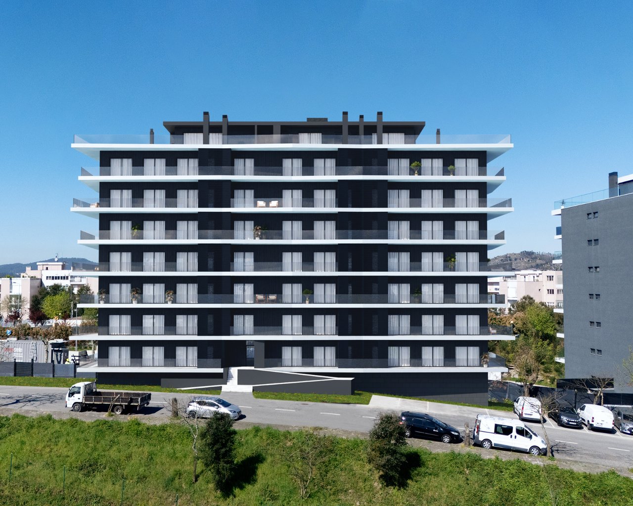 Spacious 3-Bedroom Apartment in Vila Nova de Famalicão