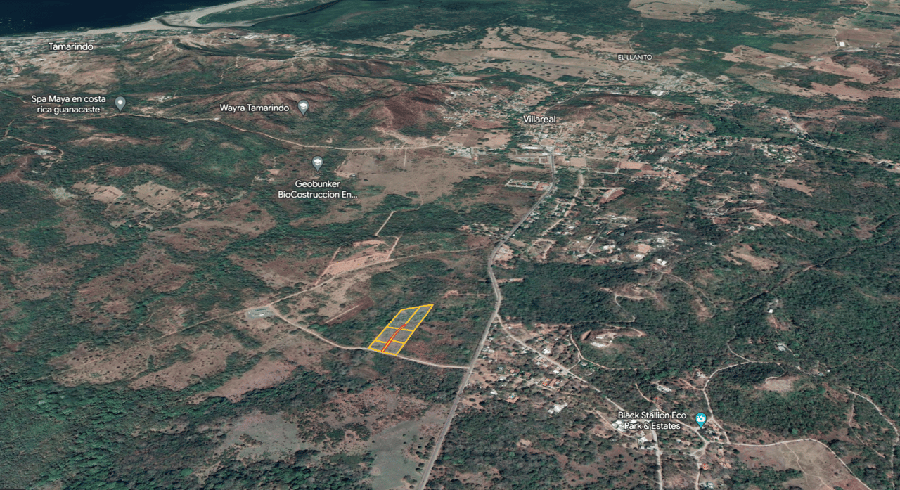 Beautiful Estate Lots Strategically Located in Villareal – Tamarindo – Guanacaste