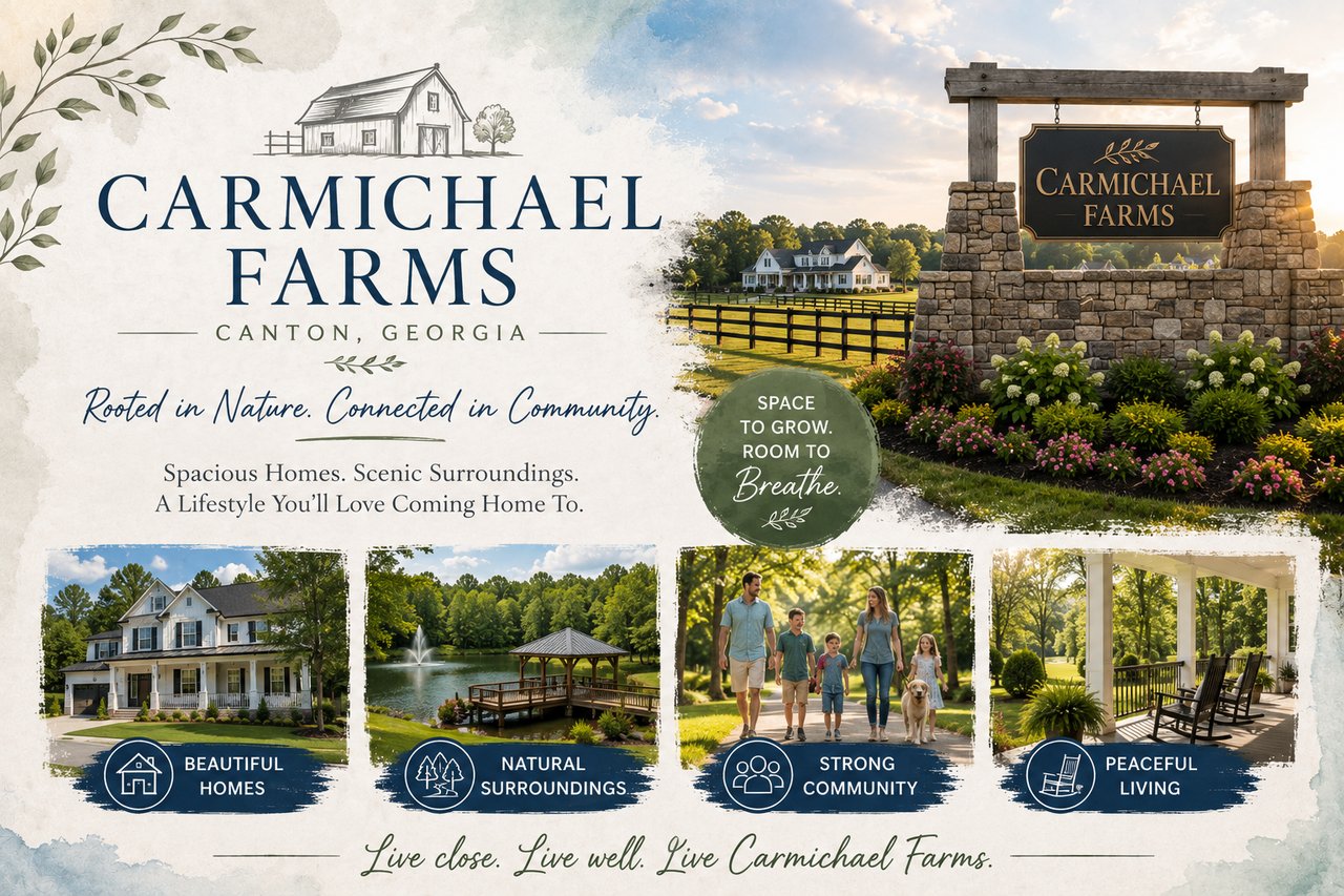 Carmichael Farms in Canton, GA: Big Lots, Swim and Tennis, and Easy Access to North Fulton cover