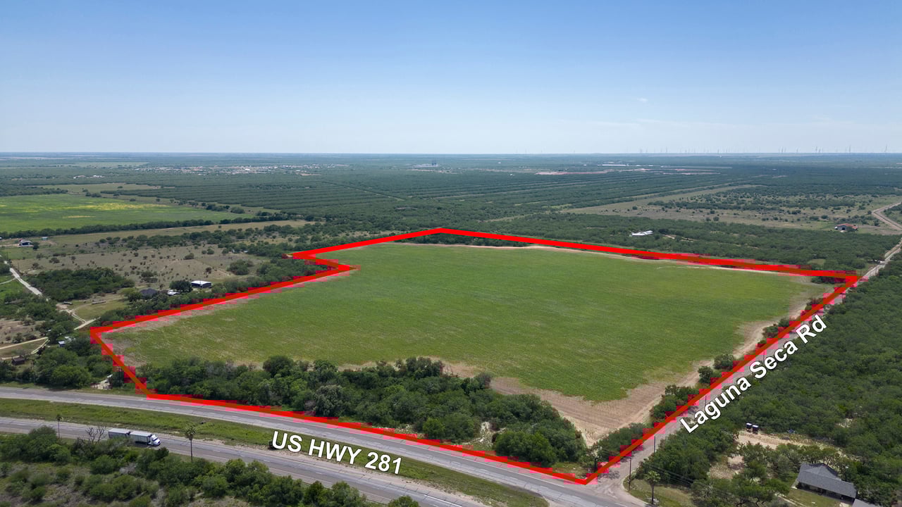 High Traffic I2/US 281 61.26 AC Tract for Sale N. Edinburg, TX 