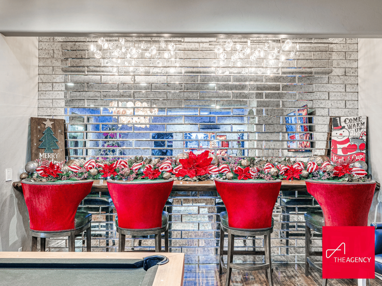 Sleighing the Season: A Christmas Luxury Home Photoshoot at OKC's Viral Estate - Wyatt Poindexter - The Agency