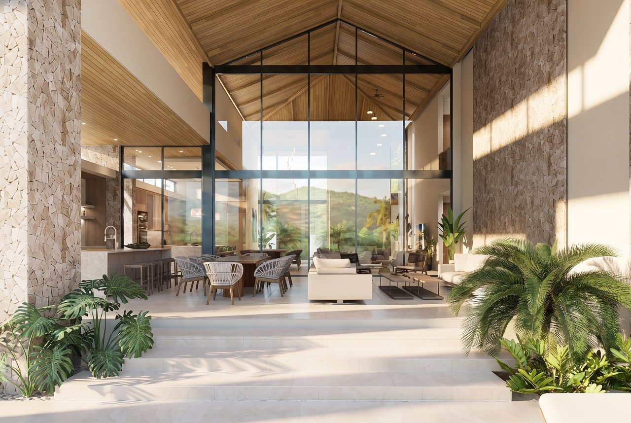 Villa Akari | Contemporary Golf Course Home in Reserva Conchal