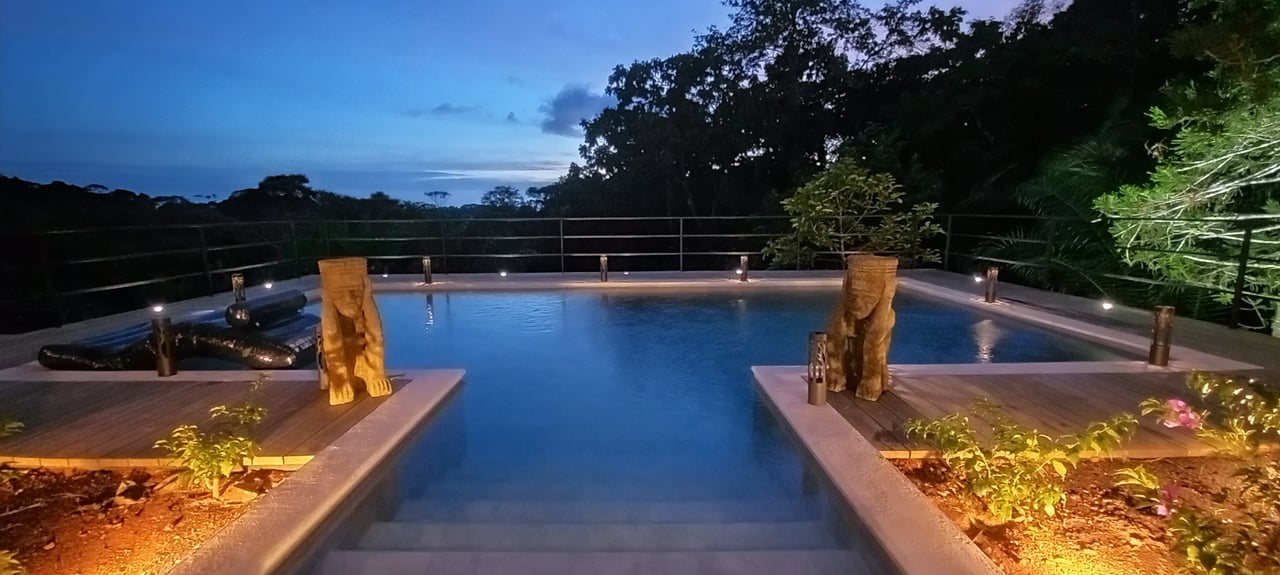 Five Star Private Rainforest Estate on Acreage with Creek