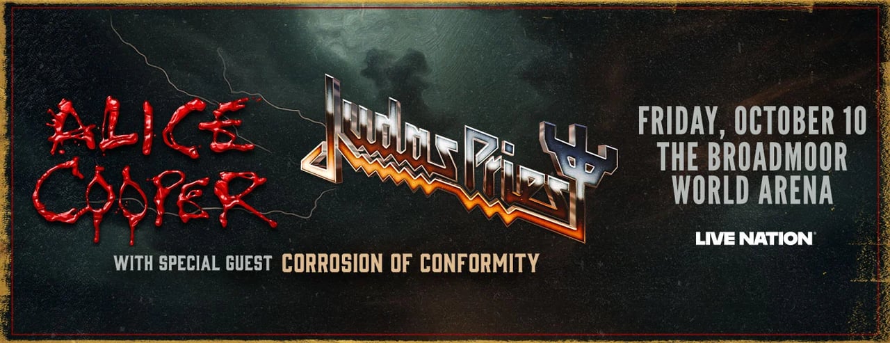 Alice Cooper & Judas Priest Live