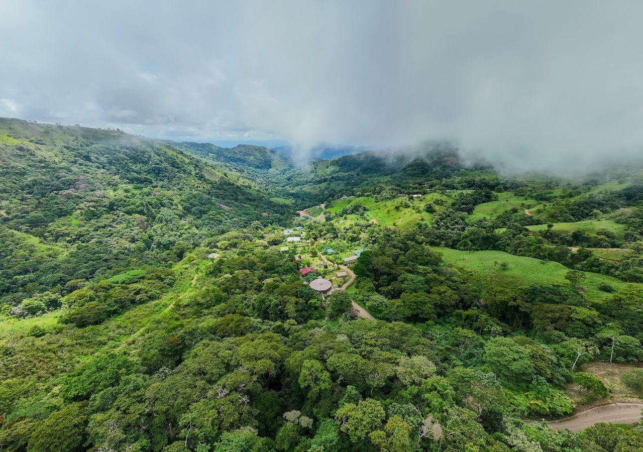 Scenic 2-Home Property for Sale in Serenity Gardens, Costa Rica – 1 Acre Mountain Estate Near Ojochal