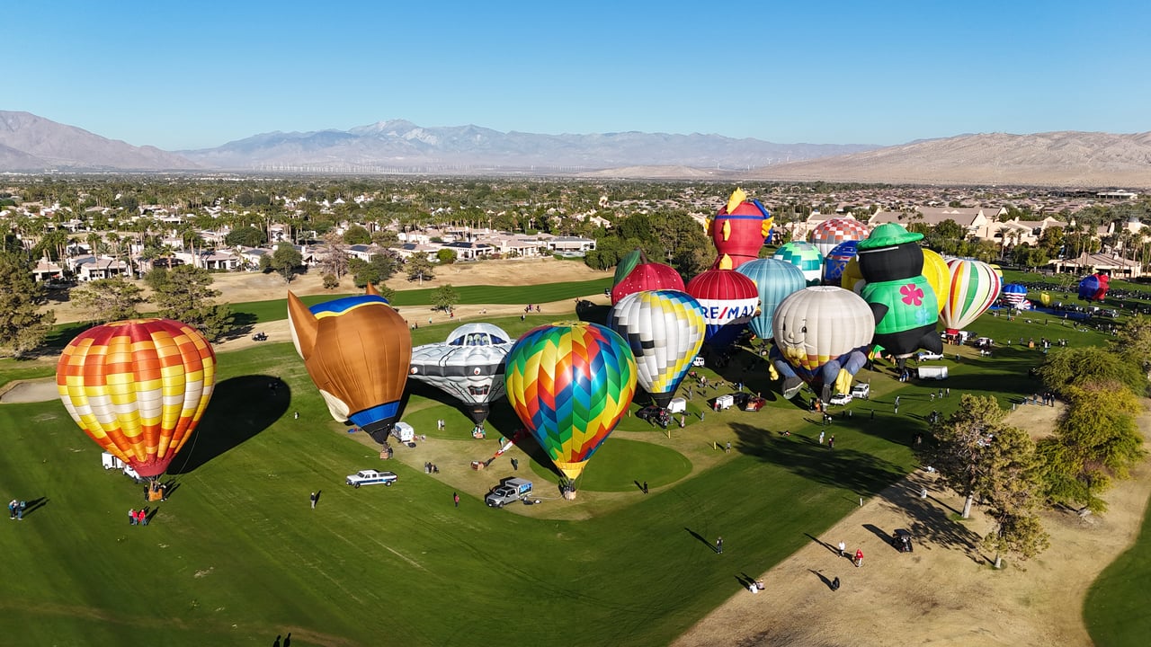Experience the Magic: Cathedral City's 10th Annual Hot Air Balloon Festival & Food Truck Fiesta