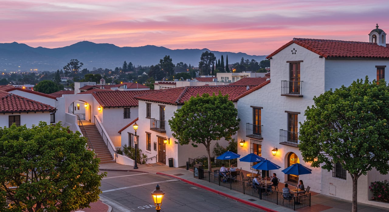 JUST SOLD - DOWNTOWN SANTA BARBARA CA LUXURY PENTHOUSE TOWN HOME